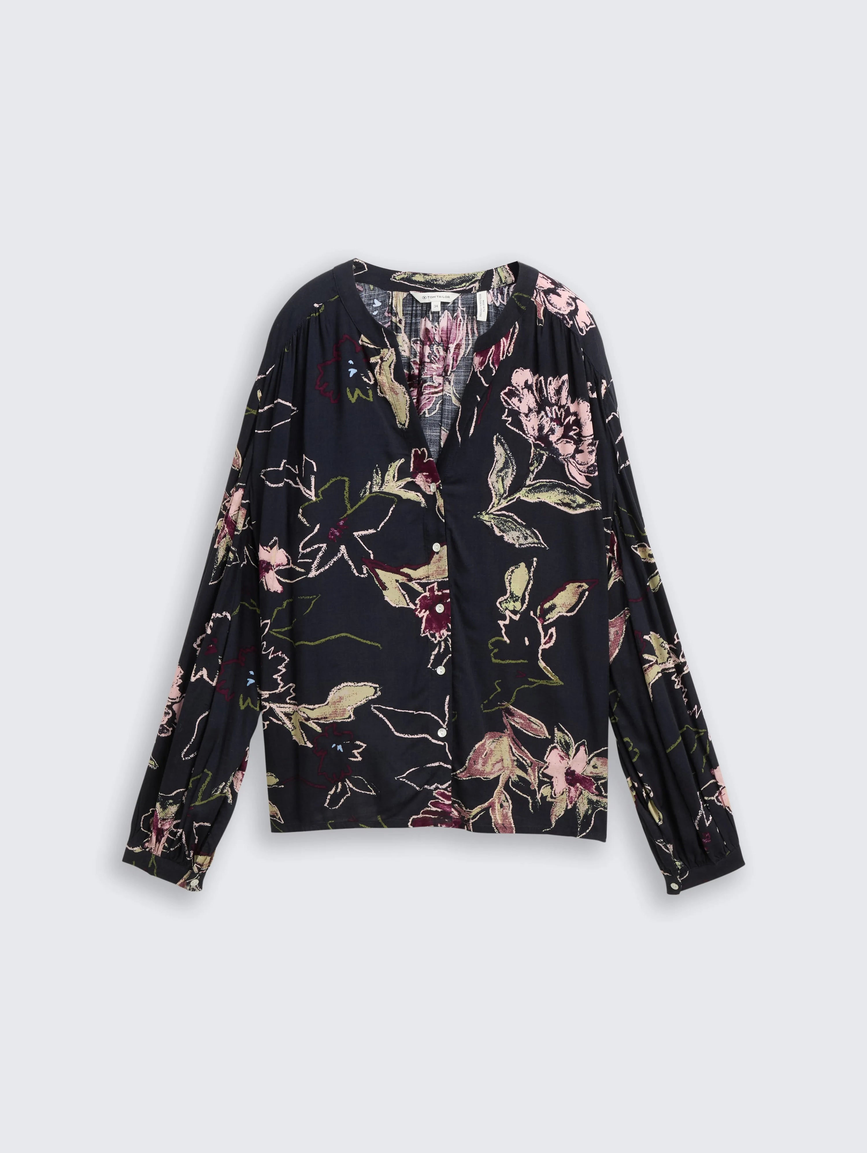 Tom Tailor_0_Loose Fit Blouse with Pattern_1047584_38400_04