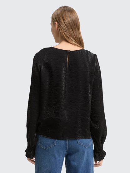 Tom Tailor_0_Loose Fit Blouse with Satin Look_1047617_14482_03