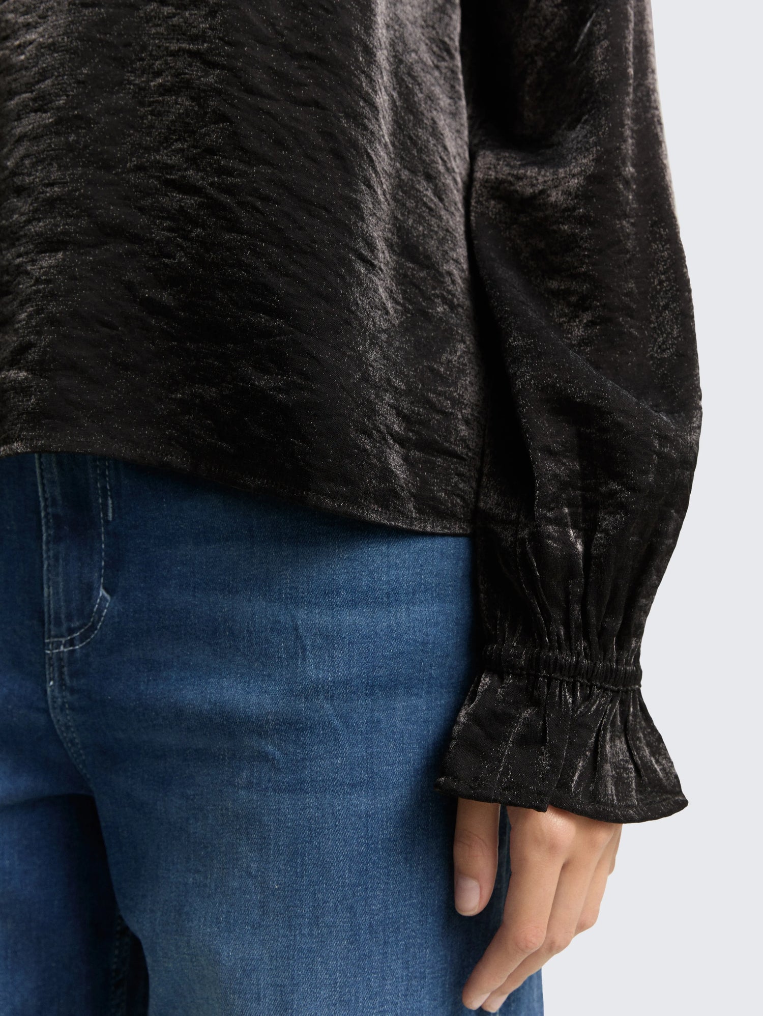 Tom Tailor_0_Loose Fit Blouse with Satin Look_1047617_14482_05