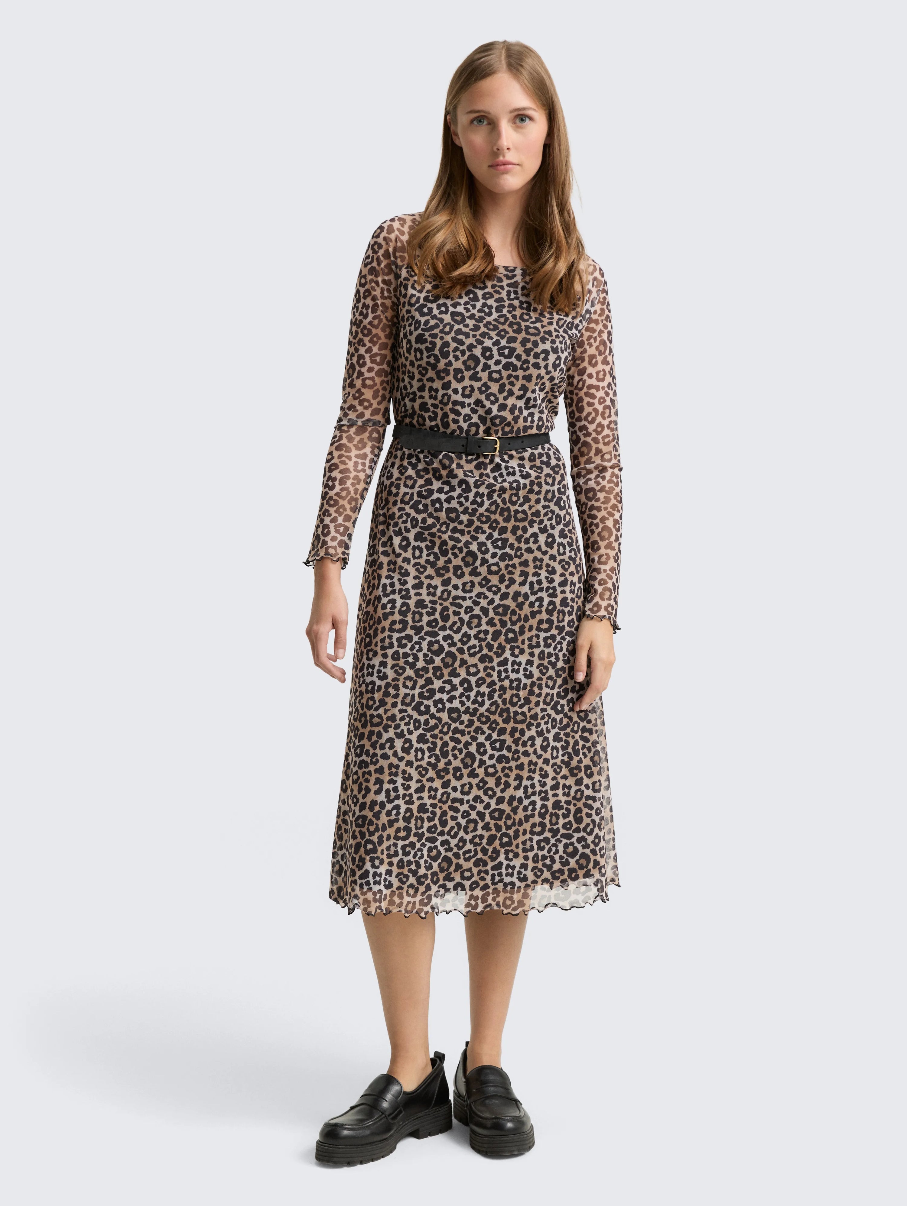 Tom Tailor_0_Mesh Midi Dress with Pattern_1047624_38384_01
