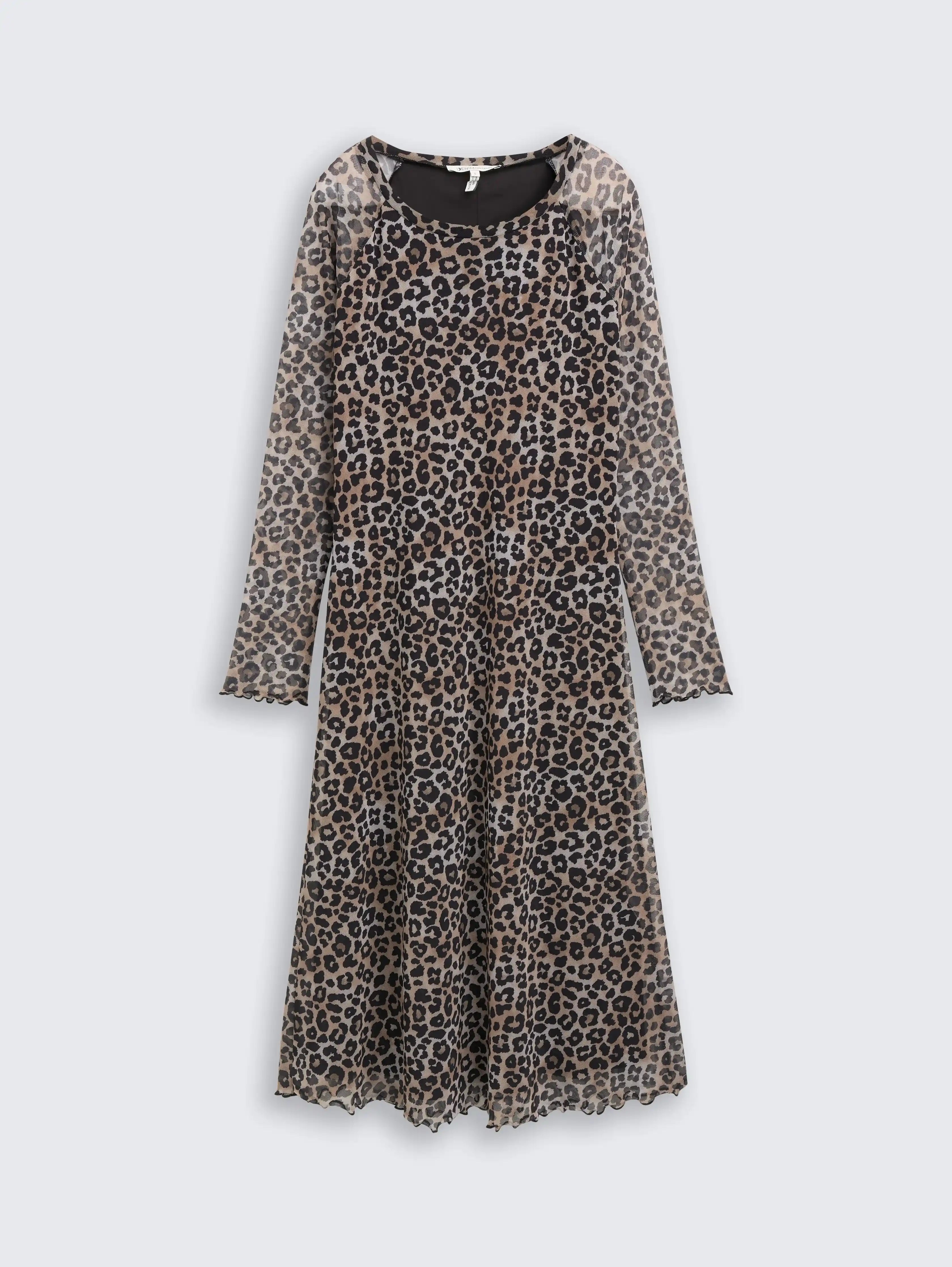 Tom Tailor_0_Mesh Midi Dress with Pattern_1047624_38384_04