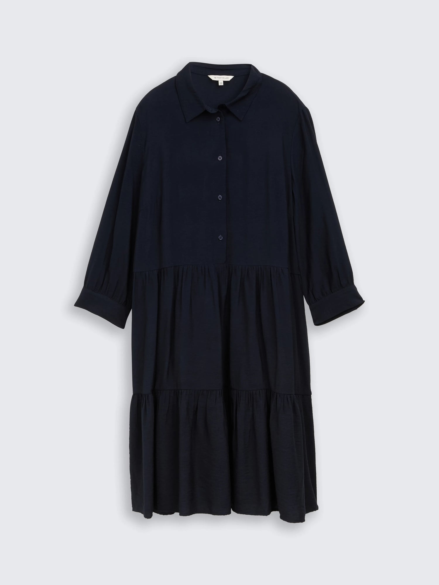 Tom Tailor_0_Crinkle Dress with Flounces_1047650_11019_01
