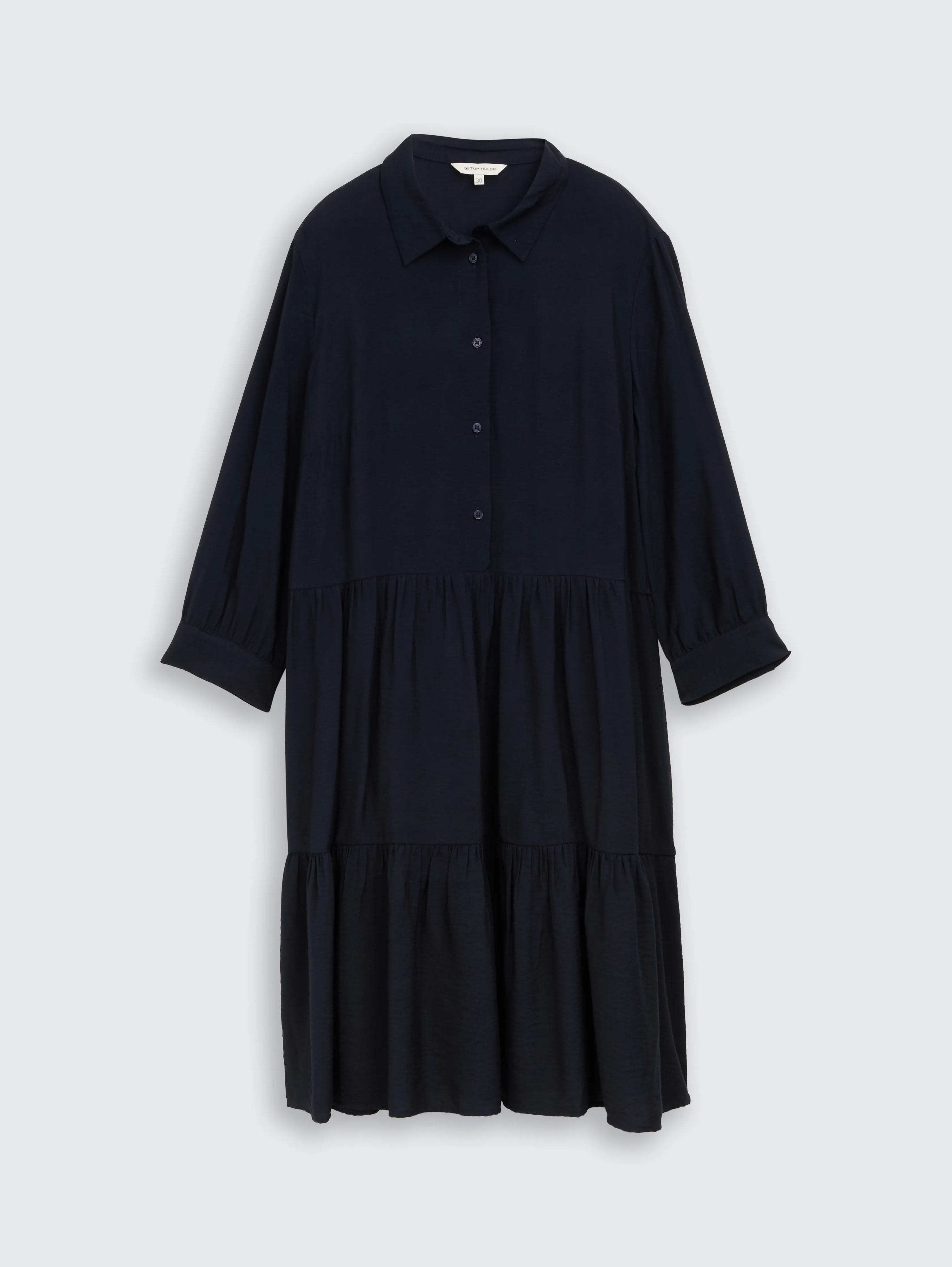 Tom Tailor_0_Crinkle Dress with Flounces_1047650_11019_01