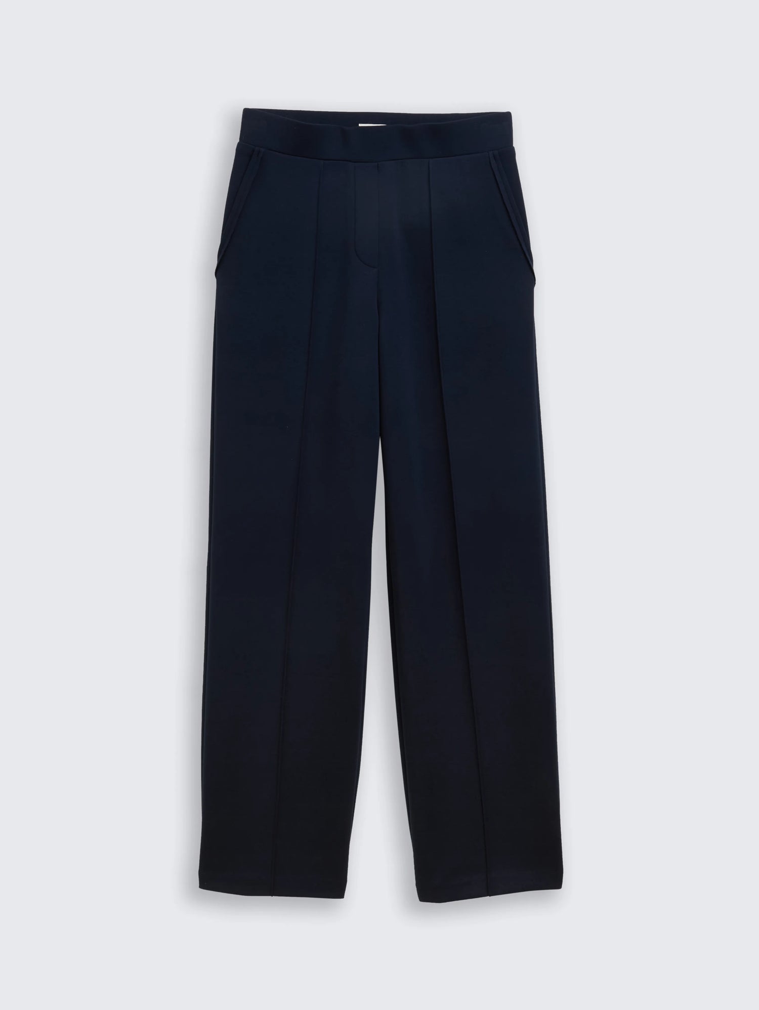 Tom Tailor_0_Loose Straight Scuba Trousers_1047656_11019_01
