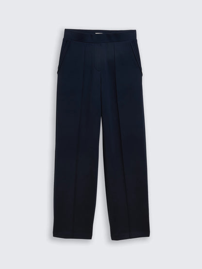 Tom Tailor_0_Loose Straight Scuba Trousers_1047656_11019_01