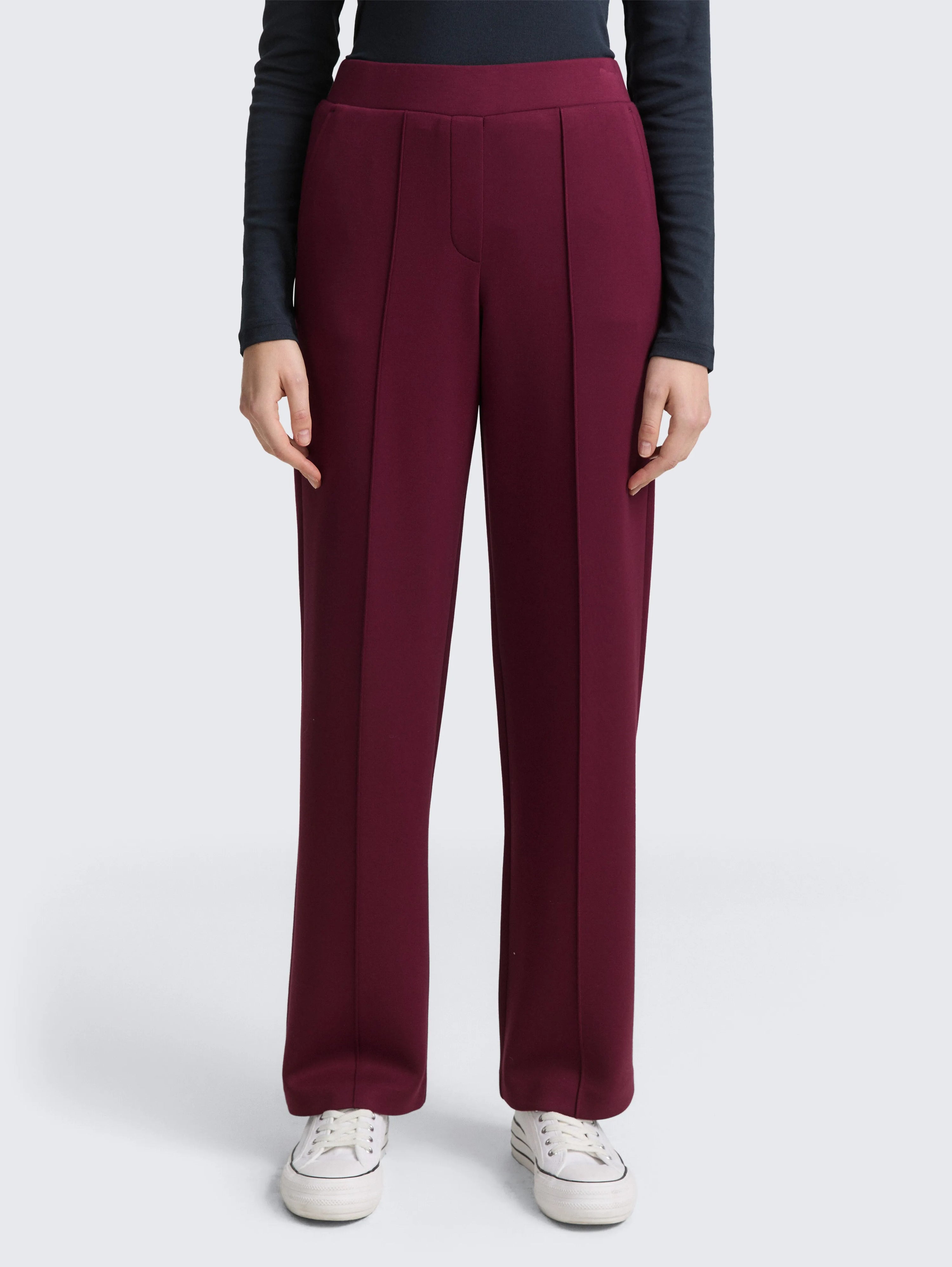 Tom Tailor_0_Loose Straight Scuba Trousers_1047656_16427_05
