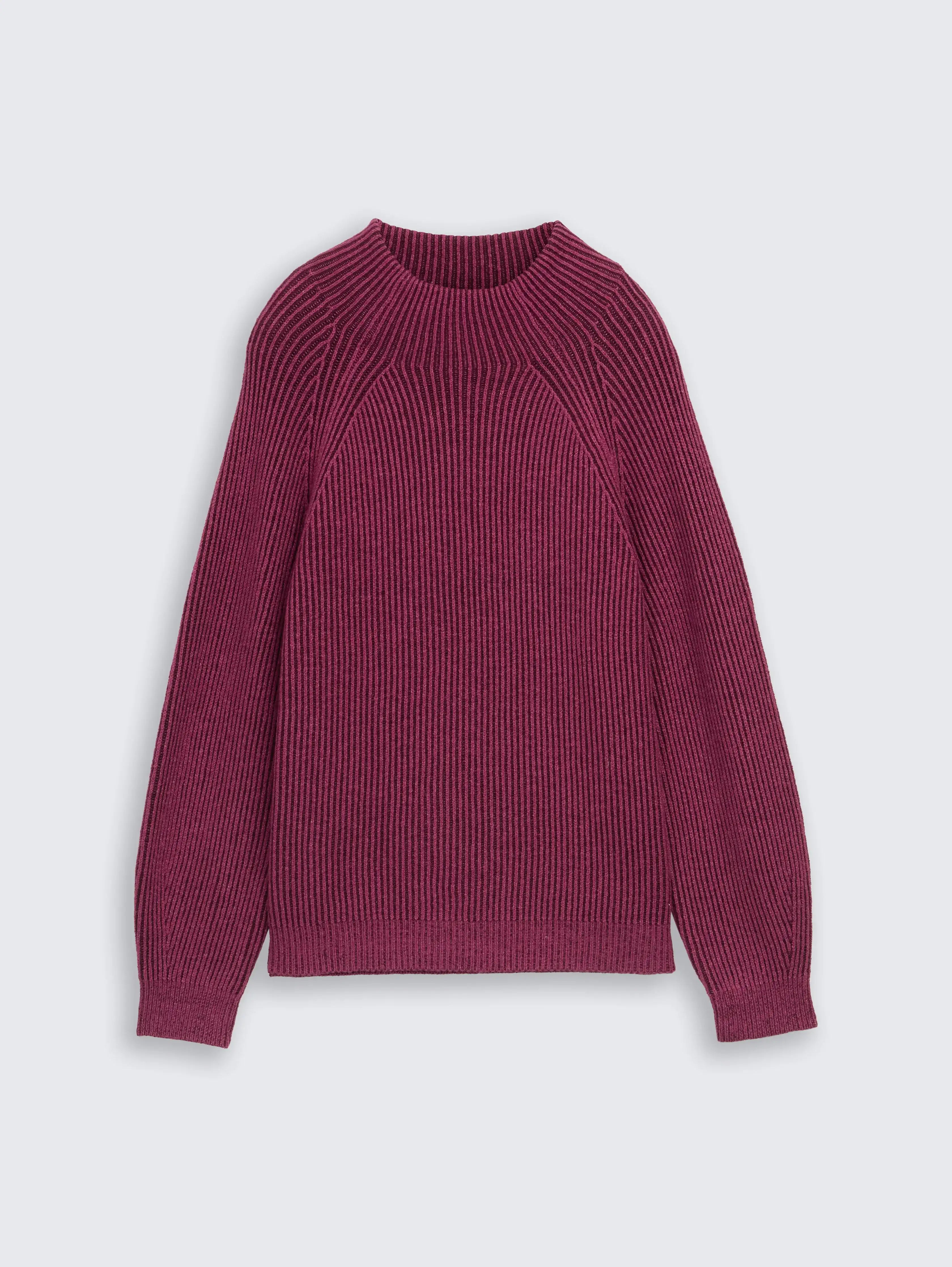Tom Tailor_0_Loose Fit Knitted Jumper with Stand-Up Collar_1047670_38881_01