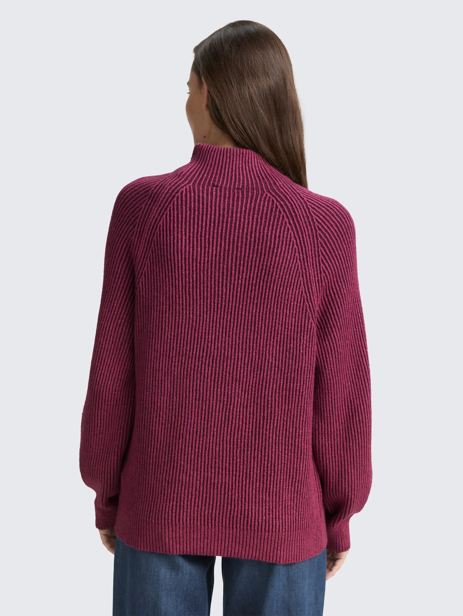 Tom Tailor_0_Loose Fit Knitted Jumper with Stand-Up Collar_1047670_38881_03