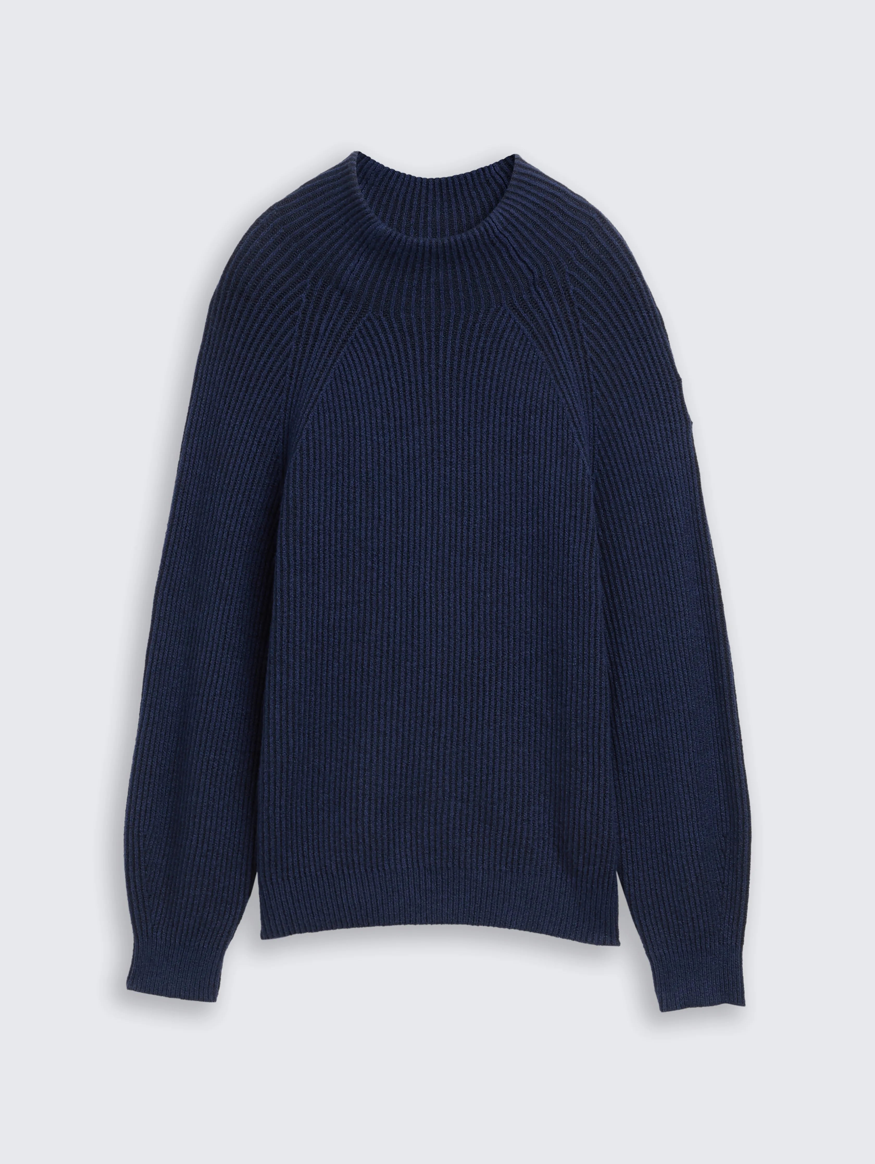 Tom Tailor_0_Loose Fit Knitted Jumper with Stand-Up Collar_1047670_39335_04