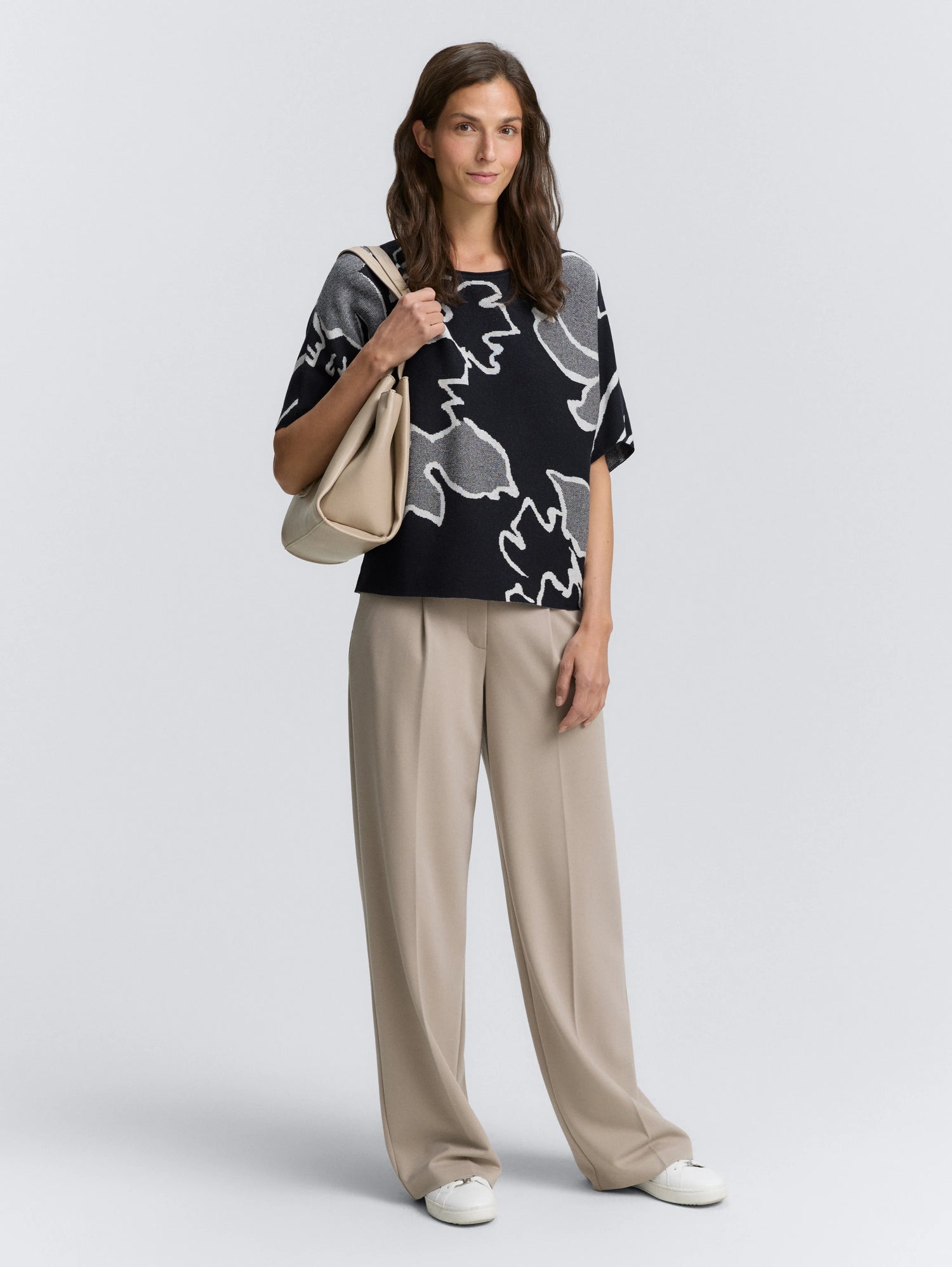 Tom Tailor_0_Loose Fit Knitted Jumper with Pattern_1047684_38709_03