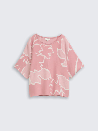 Tom Tailor_0_Loose Fit Knitted Jumper with Pattern_1047684_38710_01