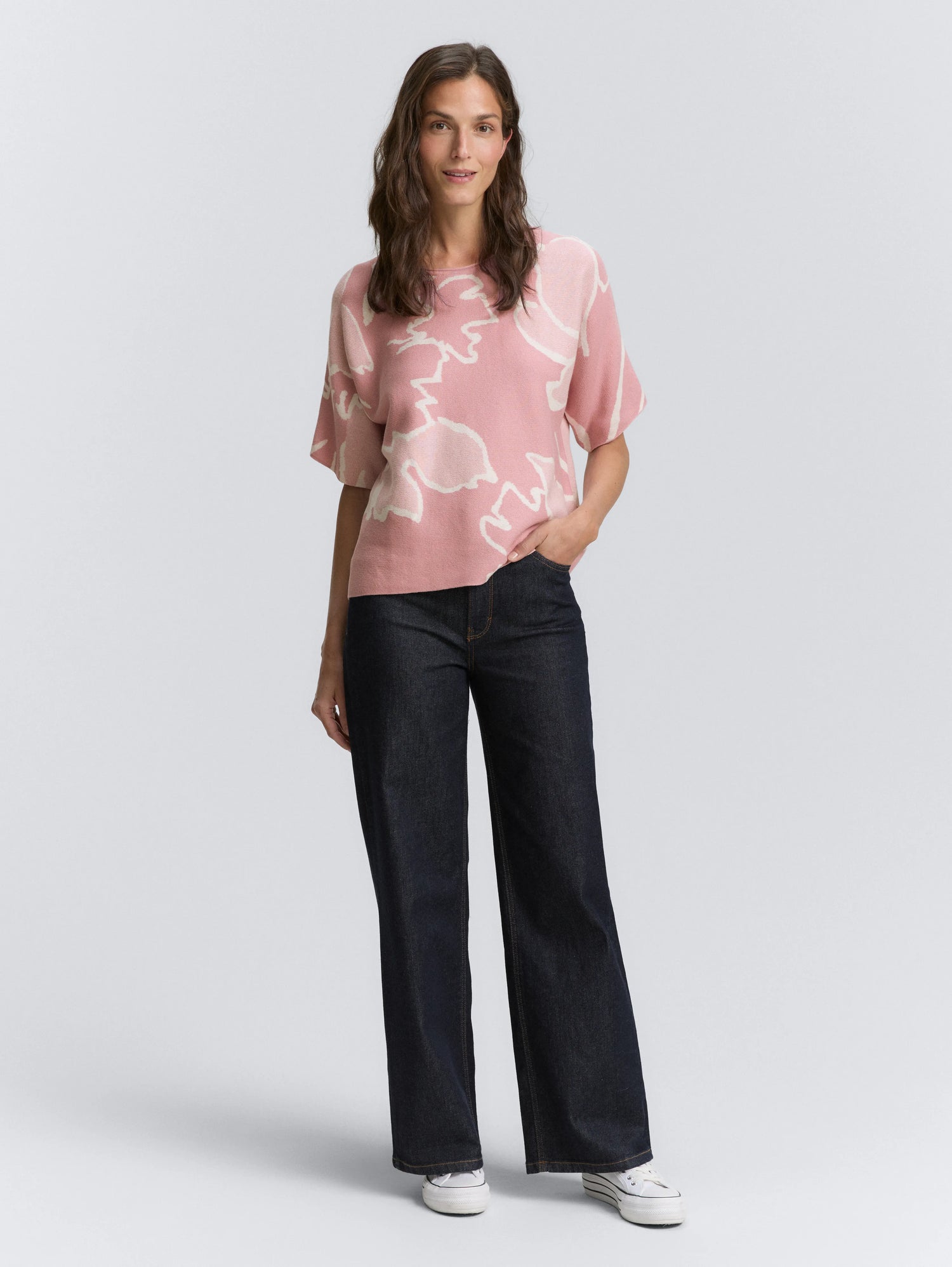 Tom Tailor_0_Loose Fit Knitted Jumper with Pattern_1047684_38710_03