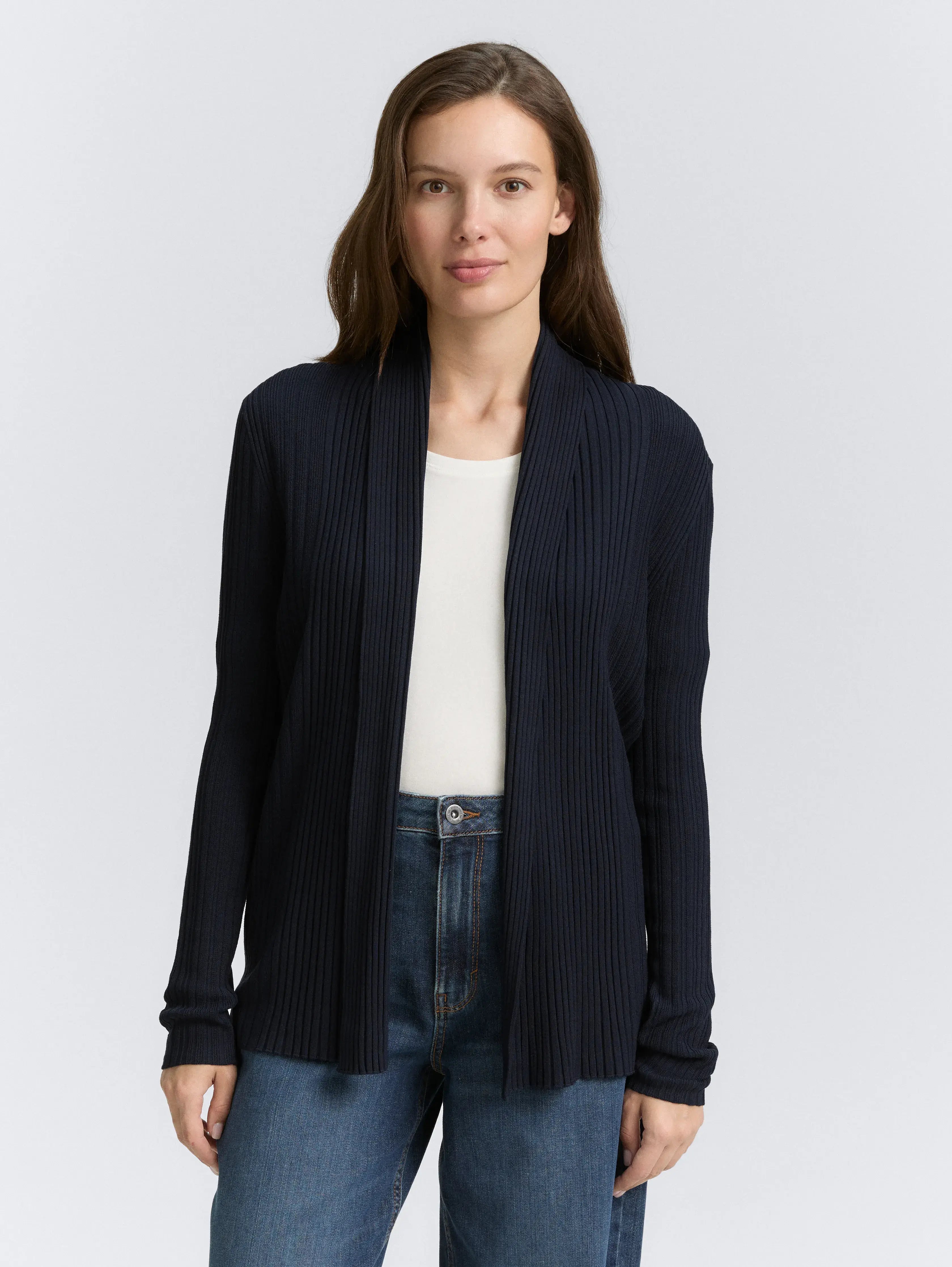 Tom Tailor_0_Cardigan with Shawl Collar_1047688_11019_02