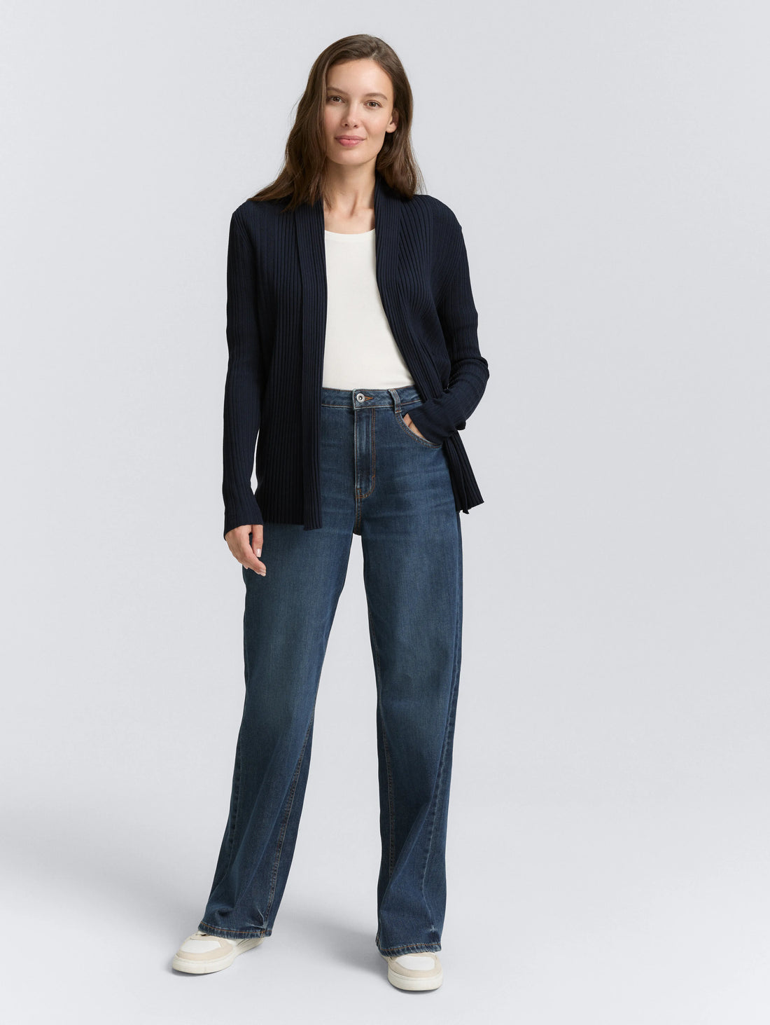 Tom Tailor_0_Cardigan with Shawl Collar_1047688_11019_03