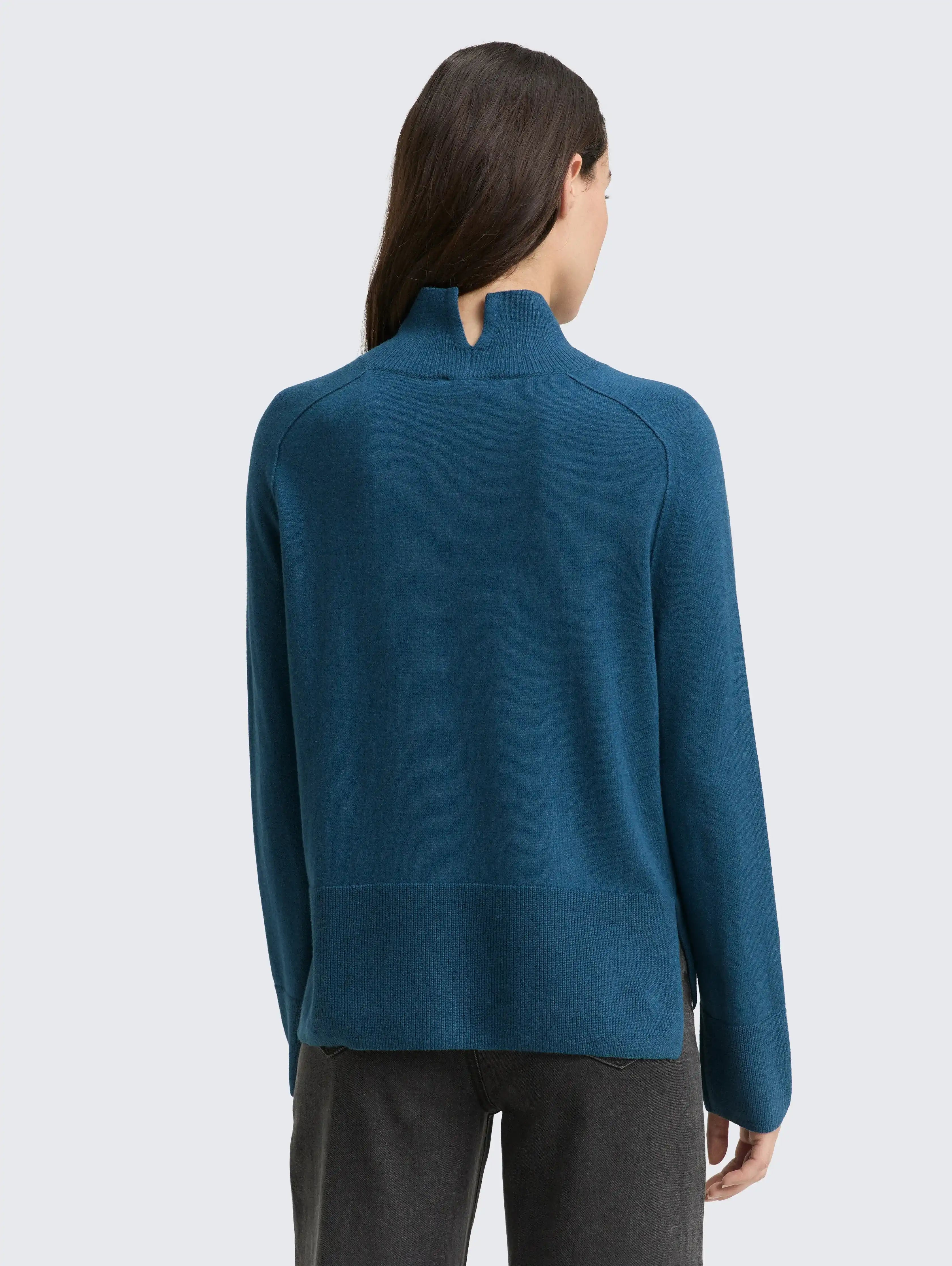Tom Tailor_0_Knitted Jumper with a Stand-Up Collar_1047698_38879_03