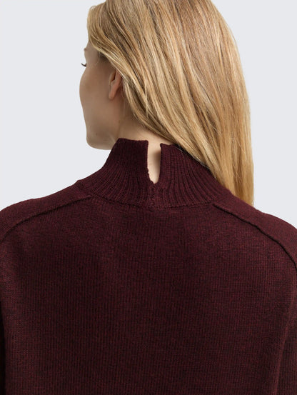 Tom Tailor_0_Loose Fit Knitted Jumper with Stand-Up Collar_1047703_10525_05