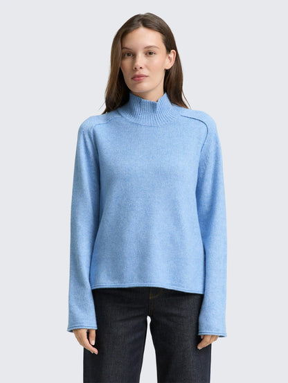 Tom Tailor_0_Loose Fit Knitted Jumper with Stand-Up Collar_1047703_34910_02