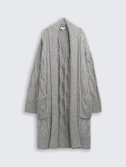 Tom Tailor_0_Loose Fit Cardigan with Cable Knit Pattern_1047710_21373_01