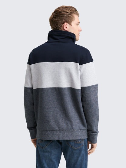 Tom Tailor_Red_Snood Colour-Block Sweatshirt_1047771_19932_03