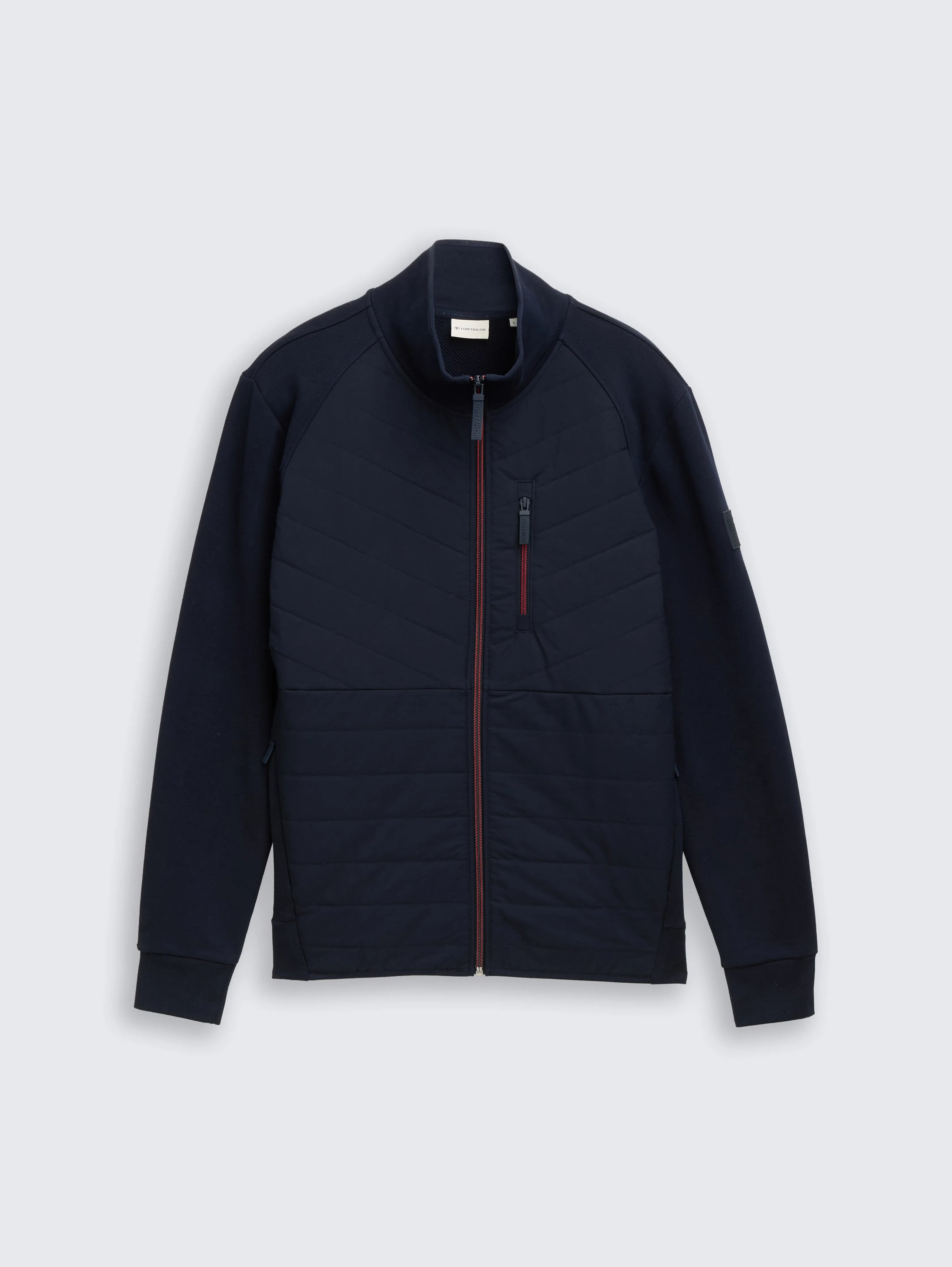 Tom Tailor_0_Hybrid Sweat Jacket with Quilting_1047772_10668_04