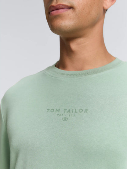 Tom Tailor_0_Crewneck Sweatshirt with Logo Print_1047784_22577_05