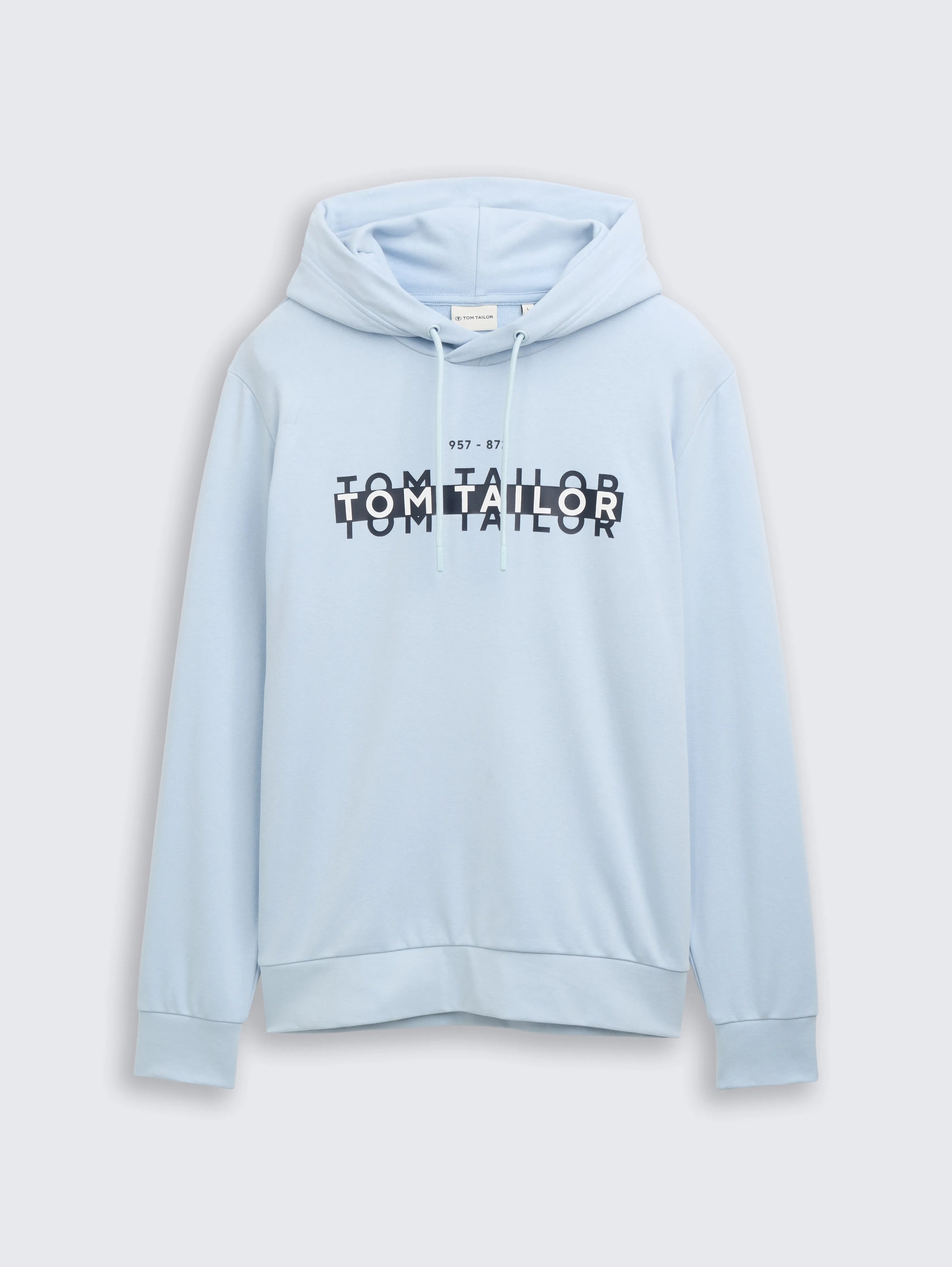Tom Tailor_0_Hoodie Sweatshirt with Logo Print_1047785_13302_01