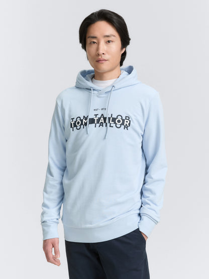 Tom Tailor_0_Hoodie Sweatshirt with Logo Print_1047785_13302_02