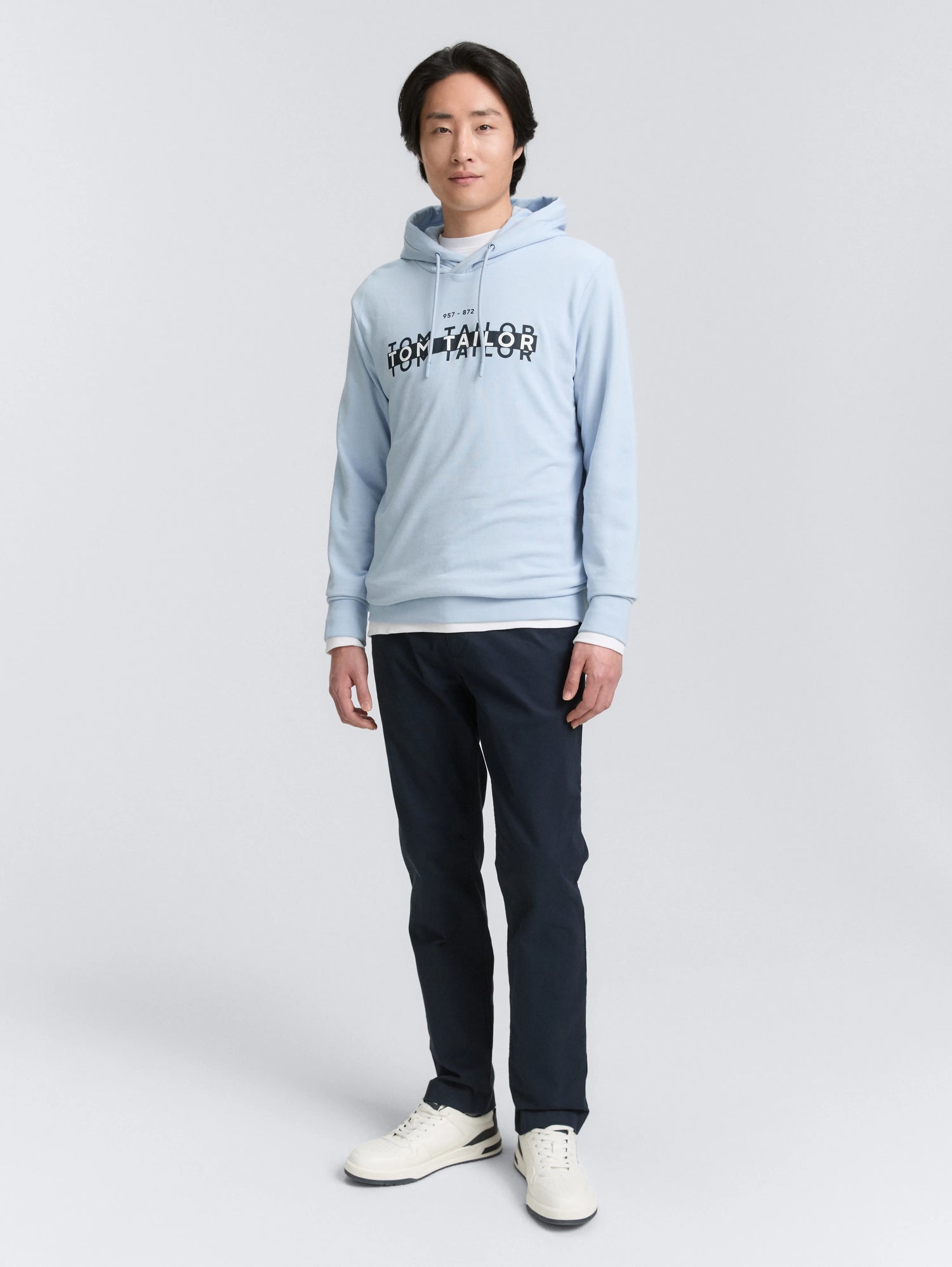 Tom Tailor_0_Hoodie Sweatshirt with Logo Print_1047785_13302_03