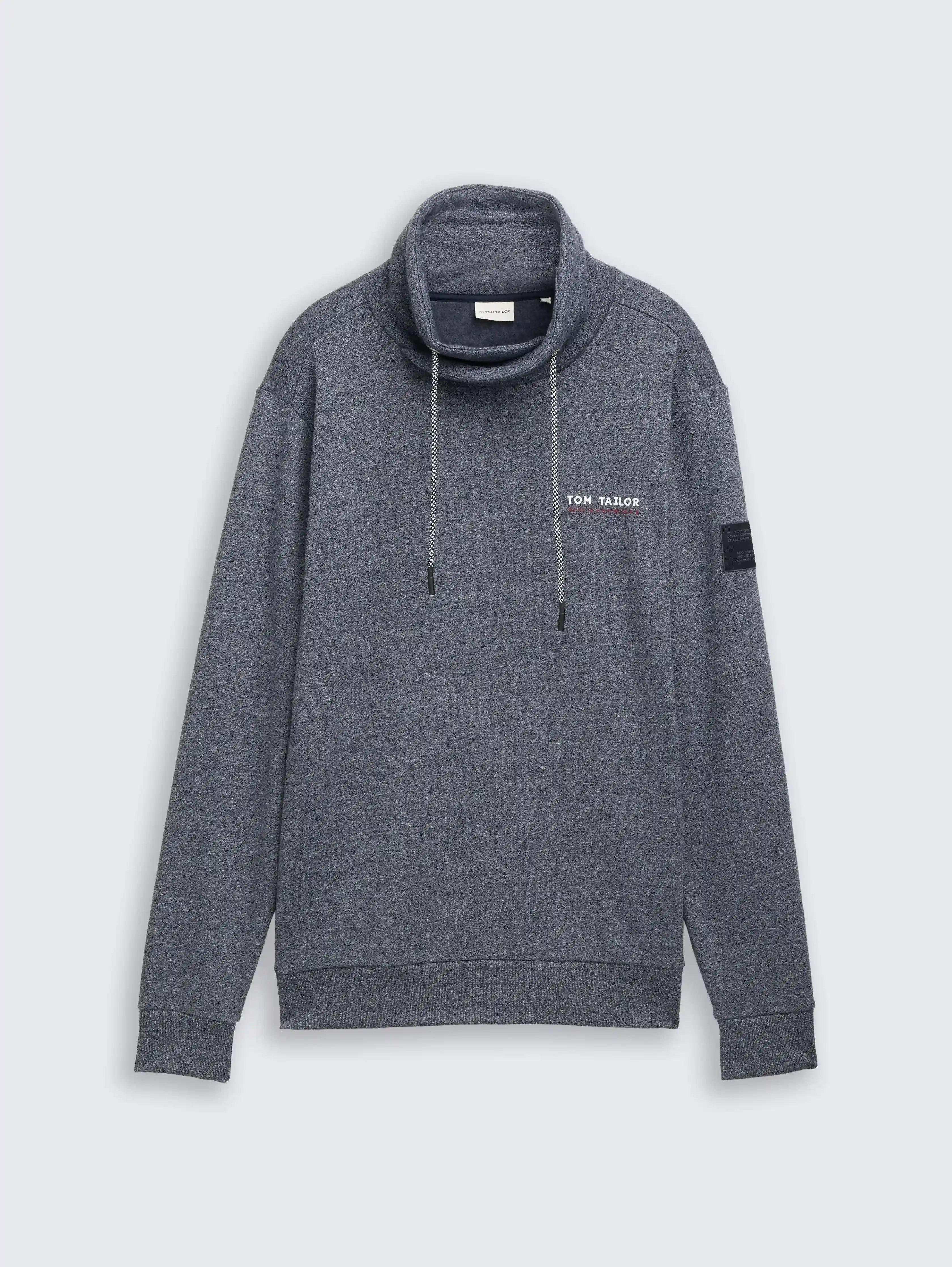 Tom Tailor_0_Snood Sweatshirt with Logo Details_1047799_19932_04