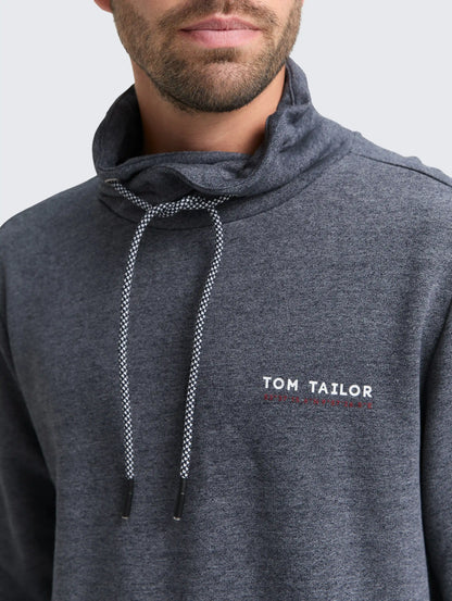 Tom Tailor_0_Snood Sweatshirt with Logo Details_1047799_19932_05