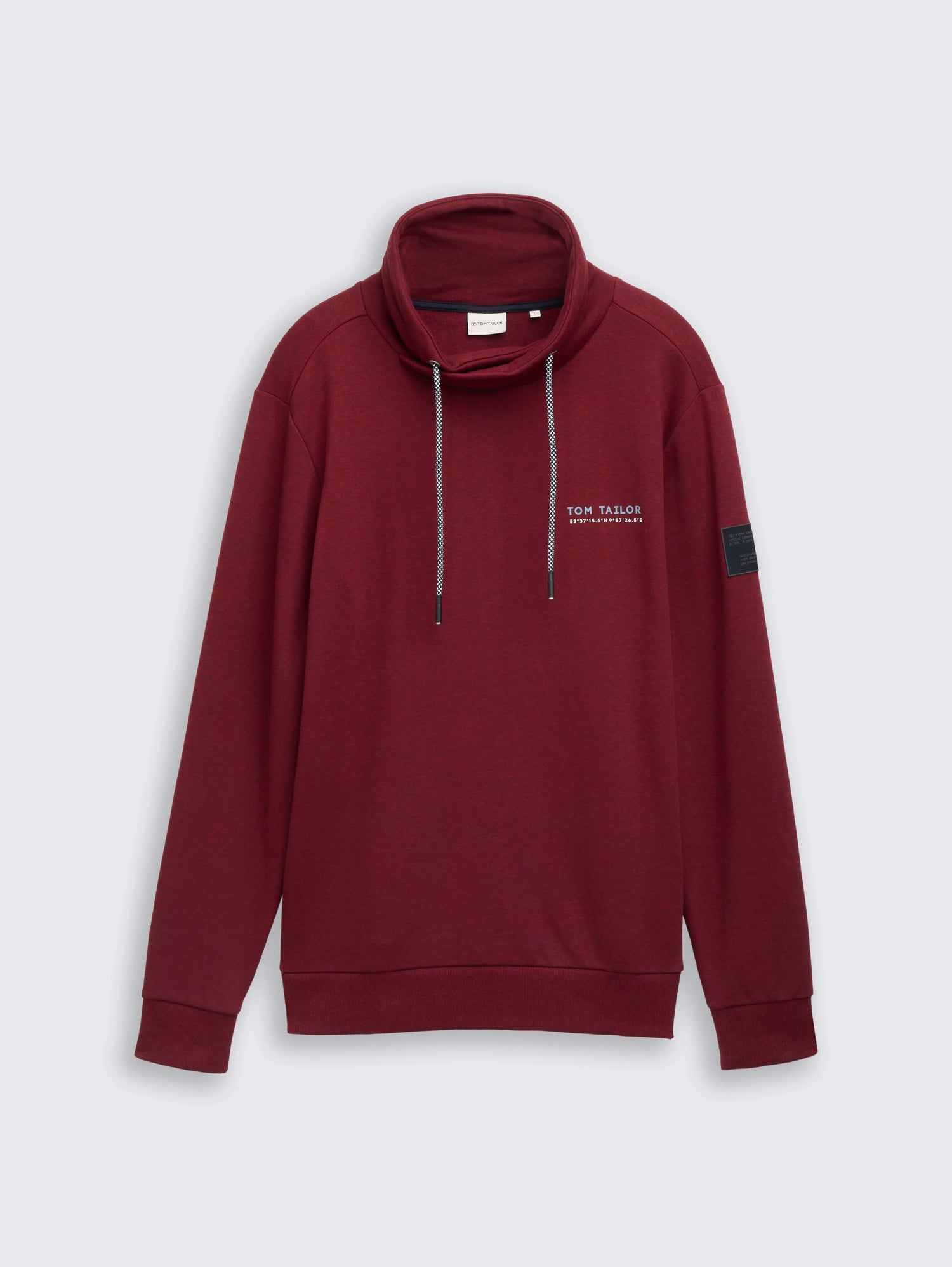 Tom Tailor_0_Snood Sweatshirt with Logo Details_1047799_39419_04