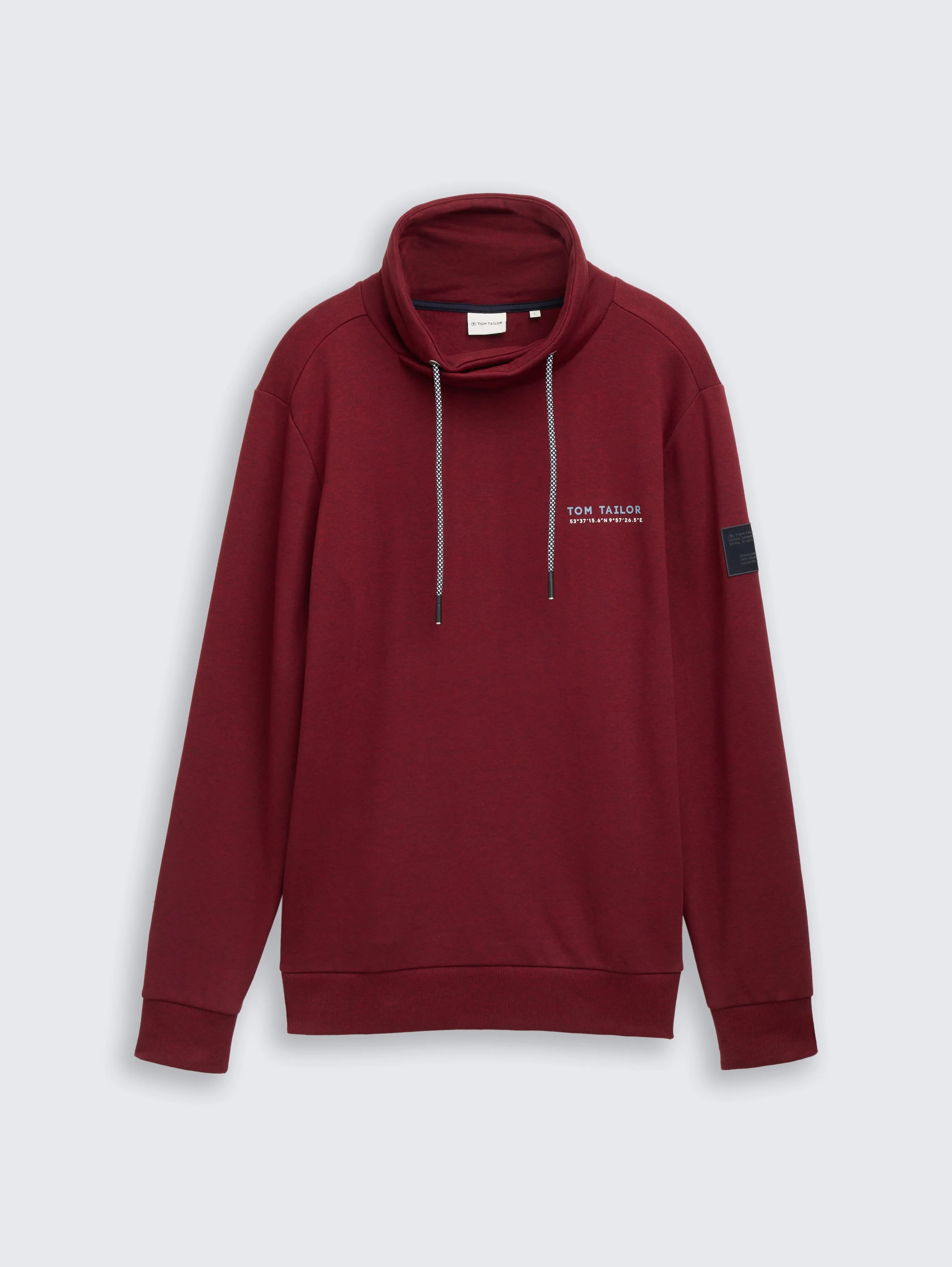 Tom Tailor_0_Snood Sweatshirt with Logo Details_1047799_39419_04
