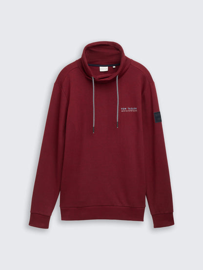 Tom Tailor_0_Snood Sweatshirt with Logo Details_1047799_39419_04