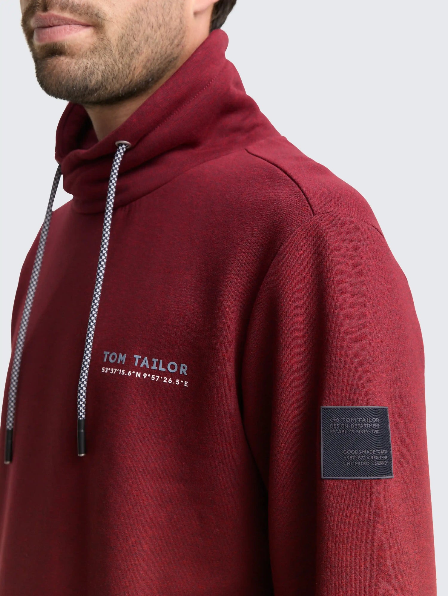 Tom Tailor_0_Snood Sweatshirt with Logo Details_1047799_39419_05