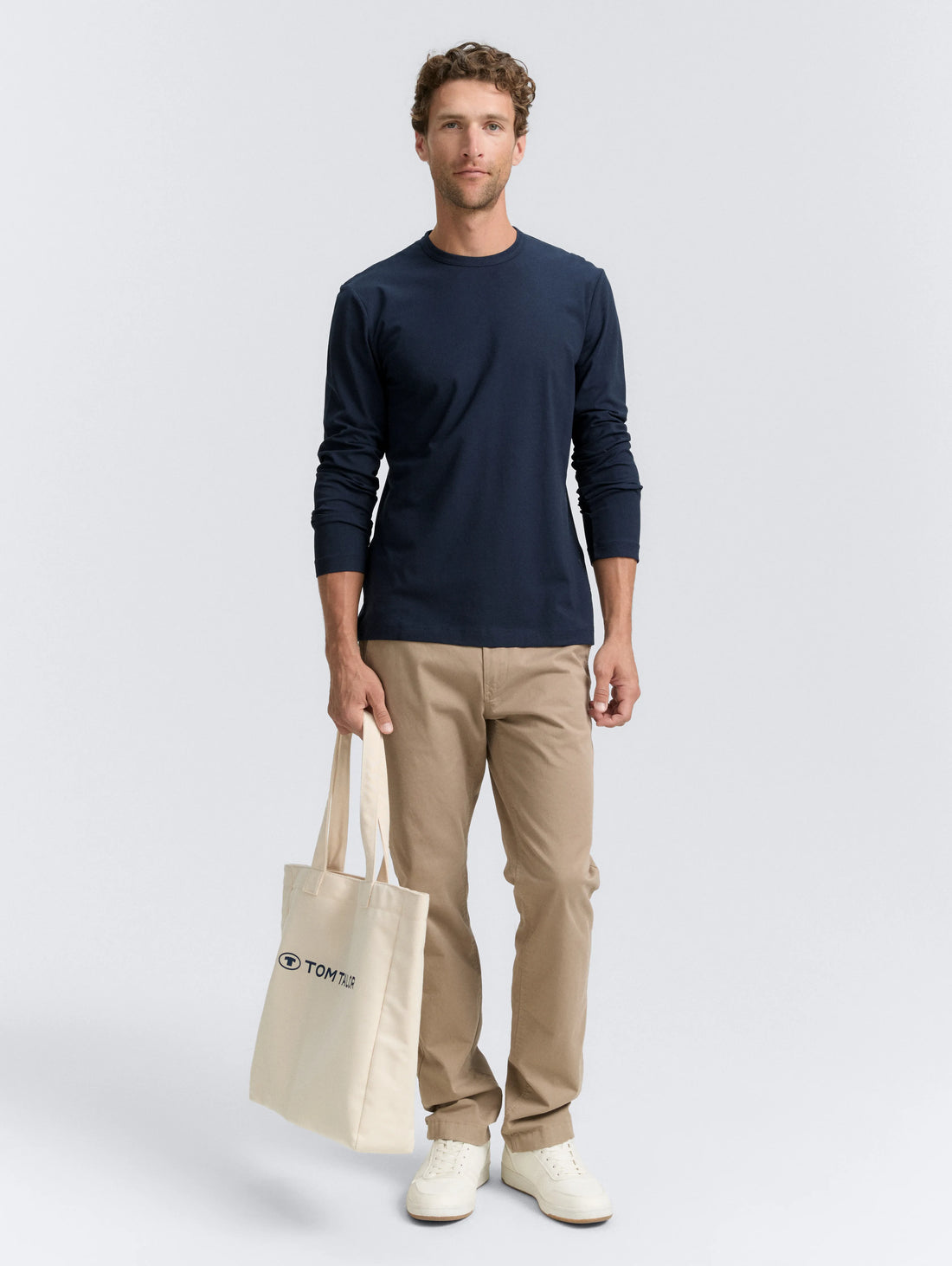 Tom Tailor_0_Slim Fit Long Sleeve Shirt with Stretch_1047811_10668_03