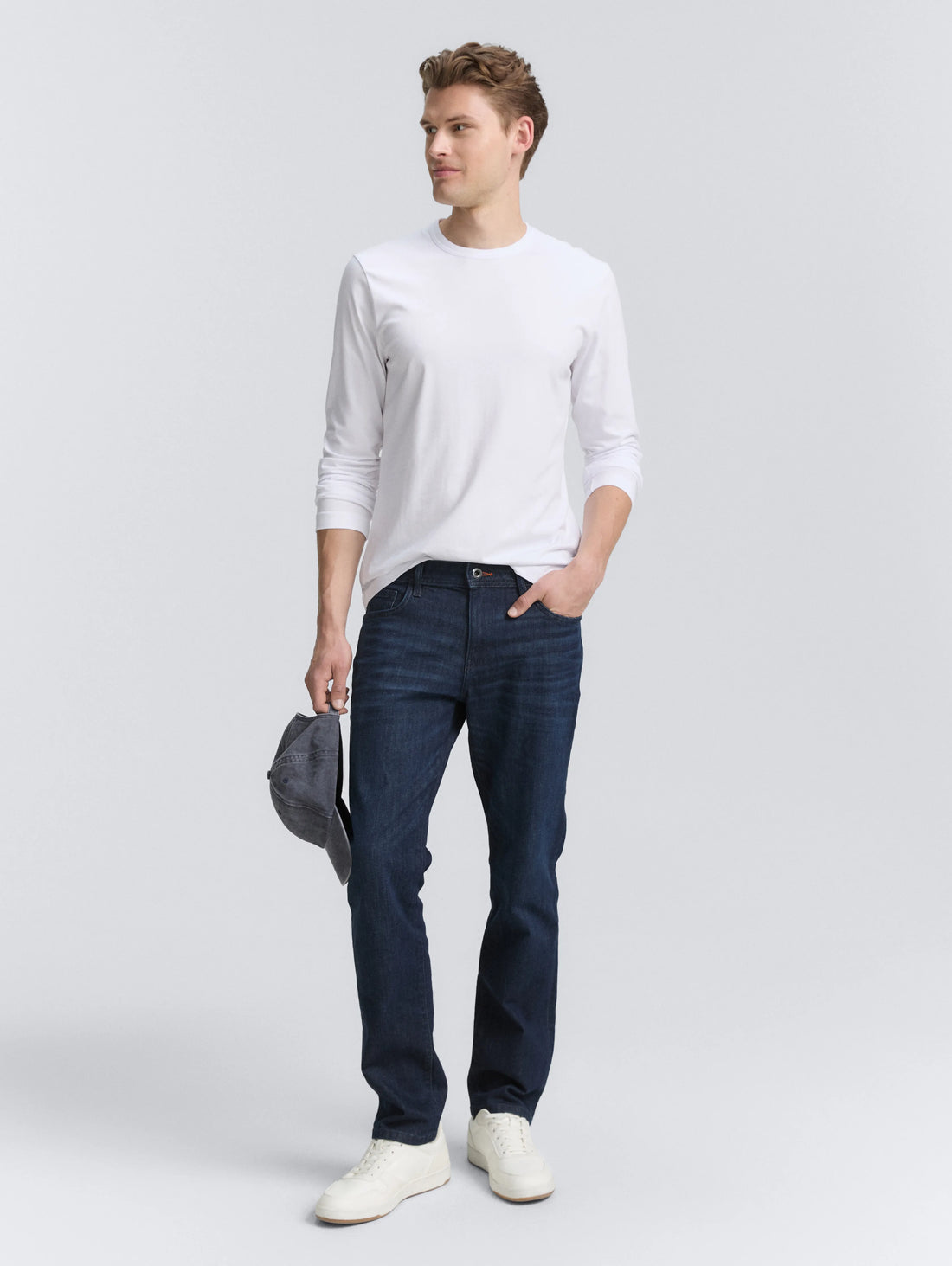 Tom Tailor_0_Slim Fit Long Sleeve Shirt with Stretch_1047811_20000_03