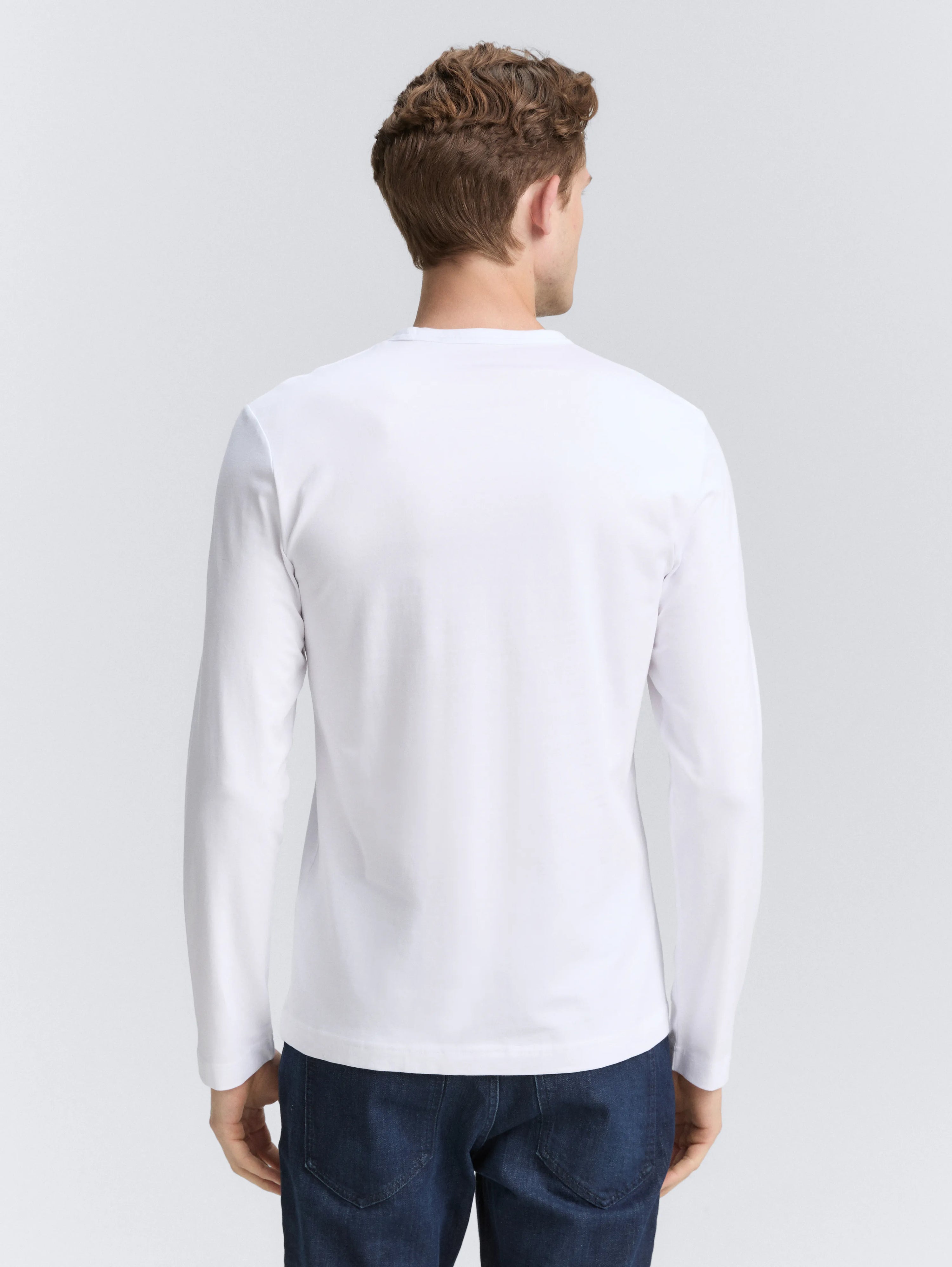 Tom Tailor_0_Slim Fit Long Sleeve Shirt with Stretch_1047811_20000_04