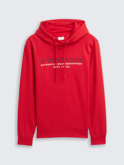 Tom Tailor_0_Hoodie Sweatshirt with Logo Print_1047825_12830_01
