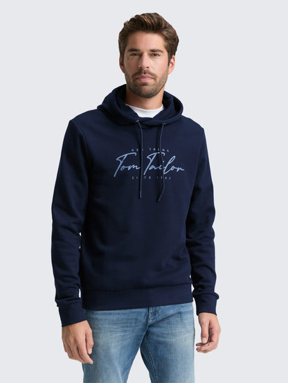 Tom Tailor_0_Hoodie Sweatshirt with Logo Print_1047825_15148_02