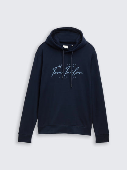 Tom Tailor_0_Hoodie Sweatshirt with Logo Print_1047825_15148_04
