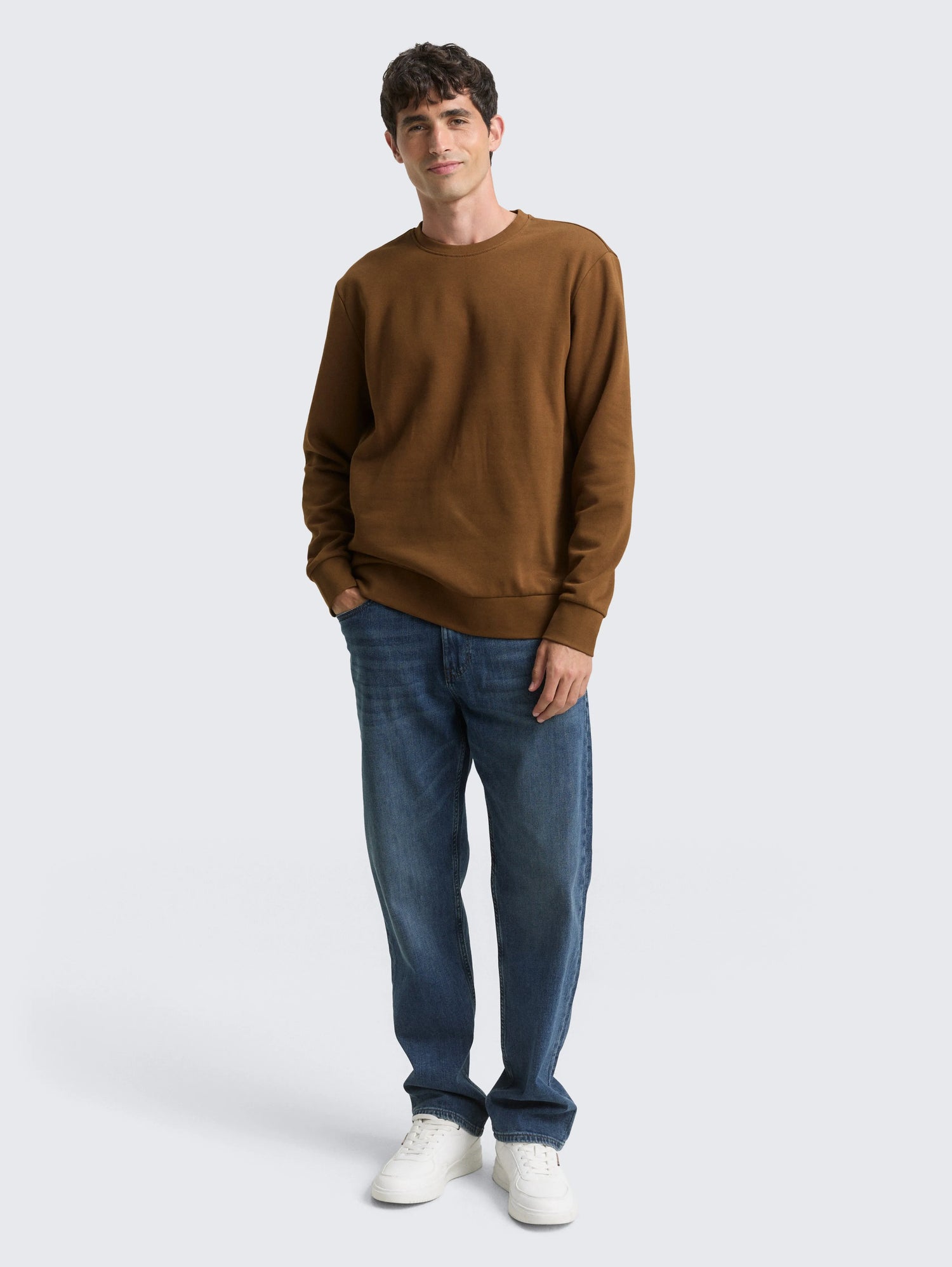 Tom Tailor_0_Basic Sweatshirt in Plain Colours_1047826_23900_01