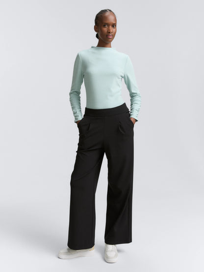 Tom Tailor_0_Long-Sleeved Shirt with Gathered Sleeves_1047847_14395_03