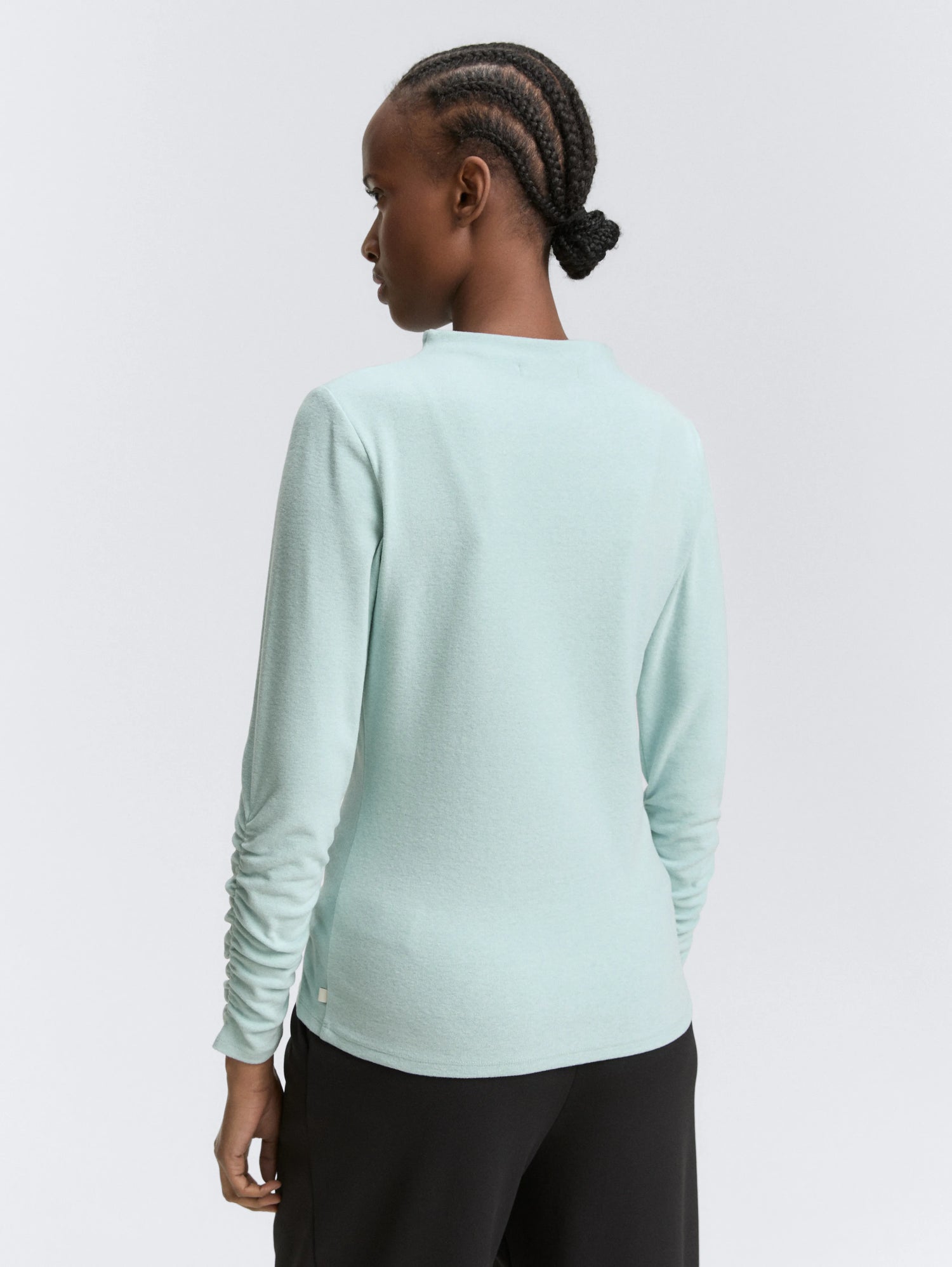 Tom Tailor_0_Long-Sleeved Shirt with Gathered Sleeves_1047847_14395_04