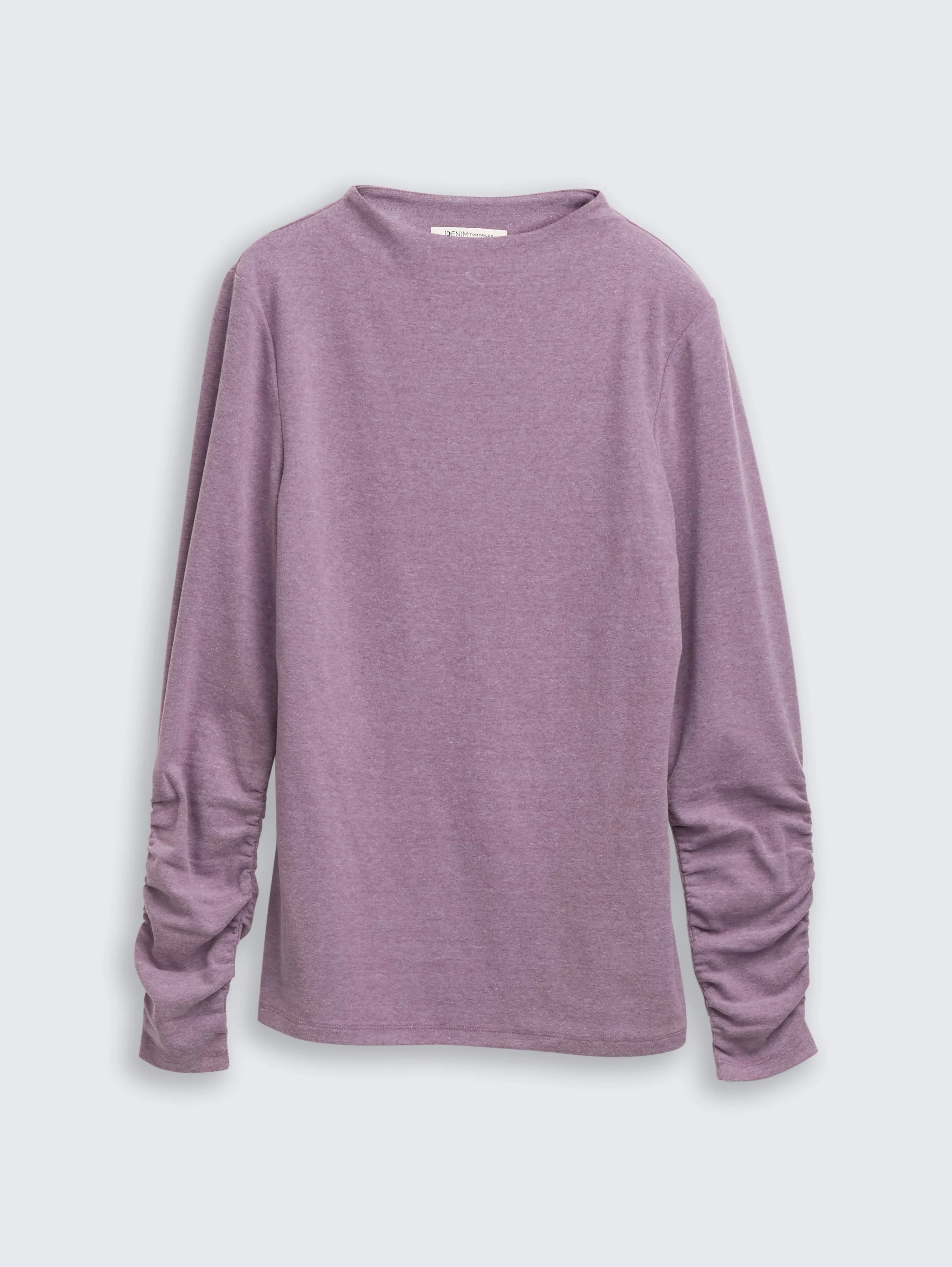Tom Tailor_0_Long-Sleeved Shirt with Gathered Sleeves_1047847_39153_01