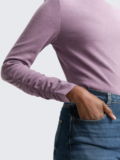 Tom Tailor_0_Long-Sleeved Shirt with Gathered Sleeves_1047847_39153_05