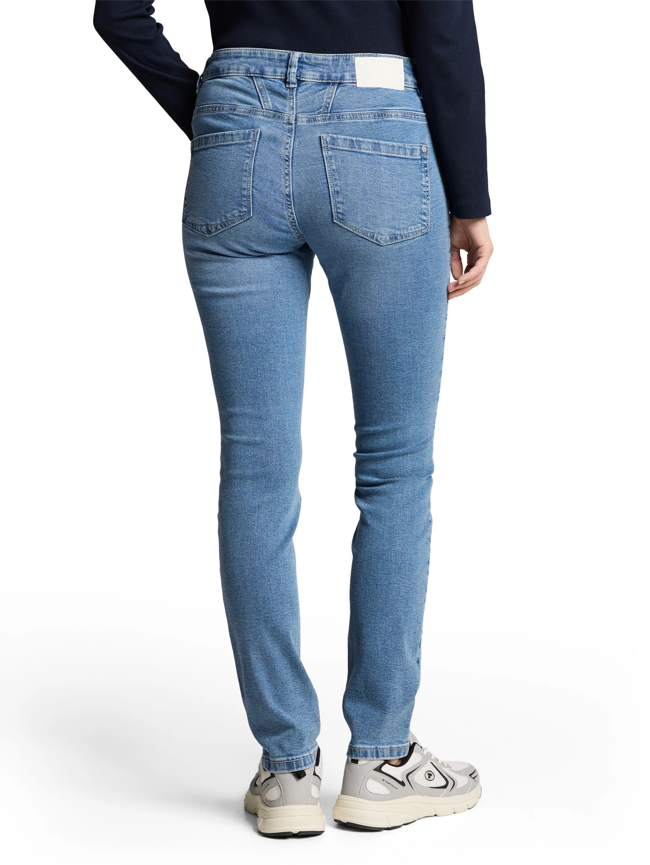 Tom Tailor Light Stone Bright Blue Denim Women Ttlucie Skinny Jeans SKU: 1047848_10151 Image 02