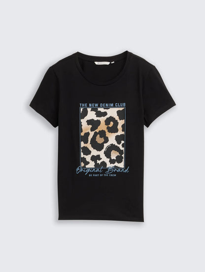 Tom Tailor_0_T-Shirt with Leo Print_1047863_14482_01