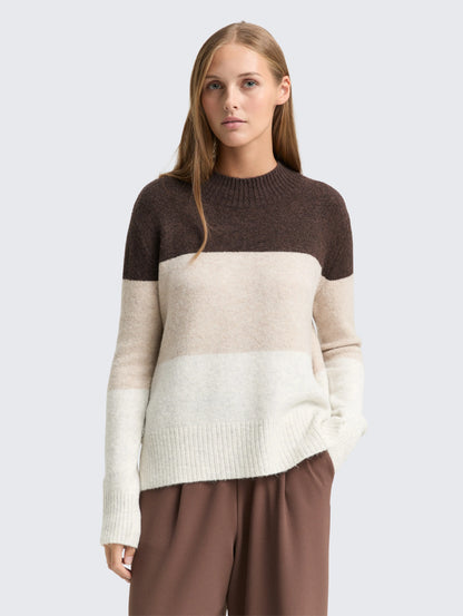 Tom Tailor_0_Knitted Jumper with Colour Blocking_1047880_39191_02