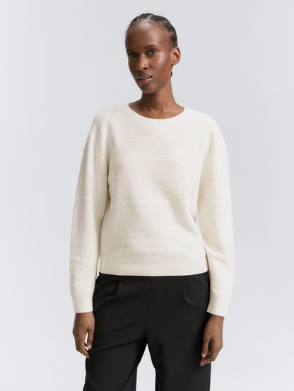 Tom Tailor_0_Knitted Jumper with Round Neck_1047882_10332_02