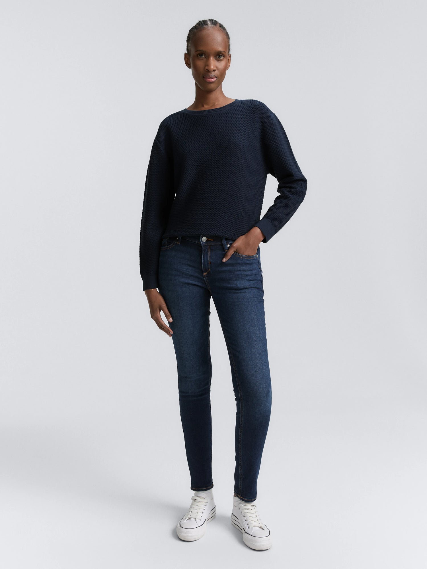 Tom Tailor_0_Knitted Jumper with Round Neck_1047882_10668_03